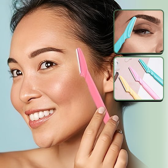 Rasoir sourcils | EyebrowCare™ - Bleu - My Glowing Face
