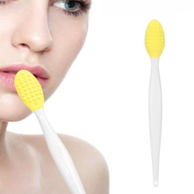 Brosse Nettoyante Visage : DoubleSilkBrush™ - Jaune - My Glowing Face