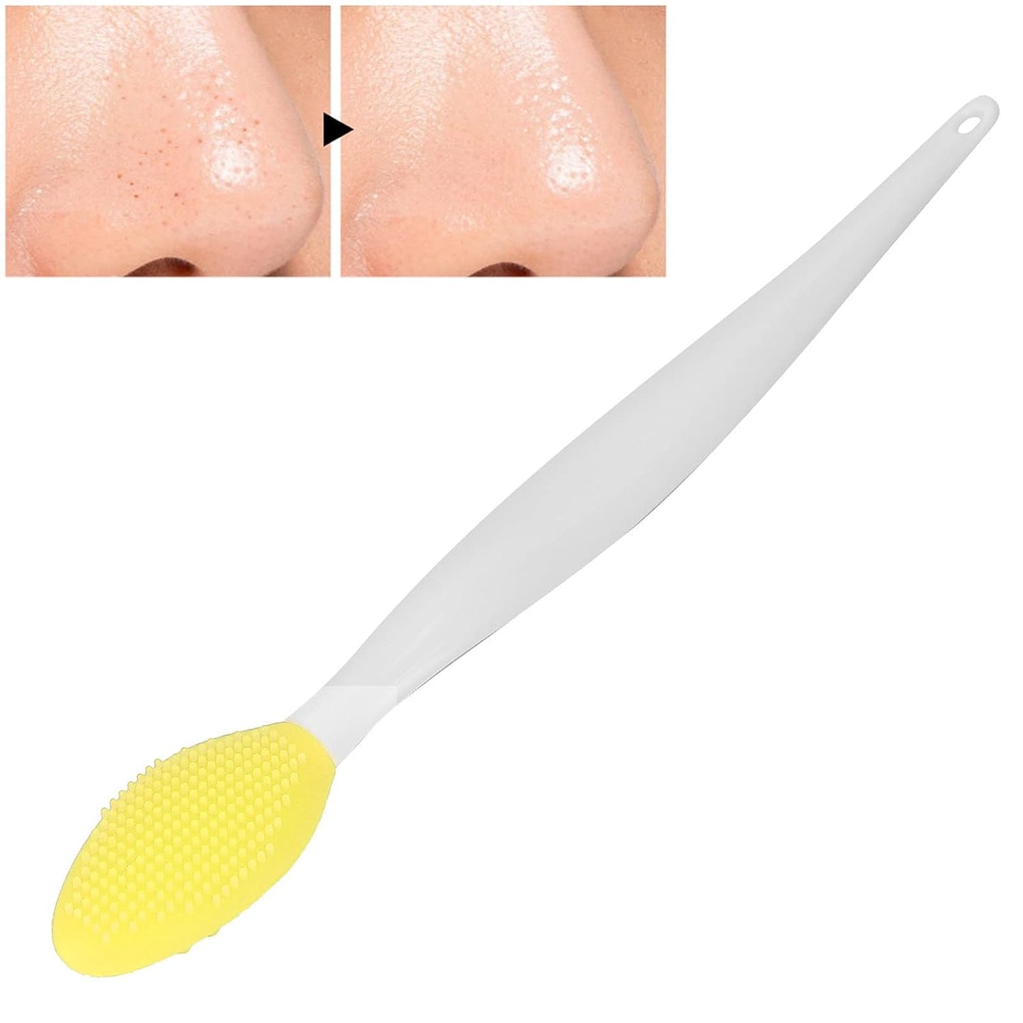 Brosse Nettoyante Visage : DoubleSilkBrush™ - Jaune - My Glowing Face