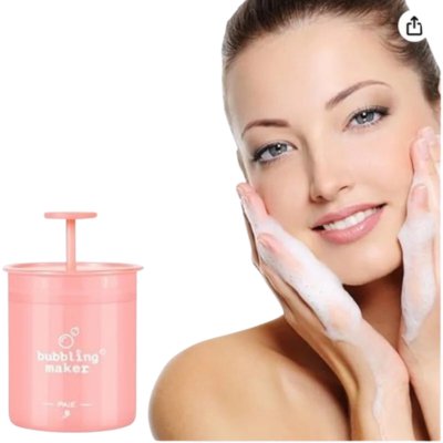 Nettoyant Visage | ShowerBubbleCup™ - Rose - My Glowing Face